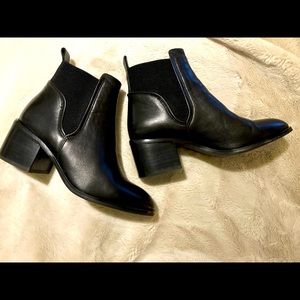 Jeffrey Campbell boots, 7.5, black leather